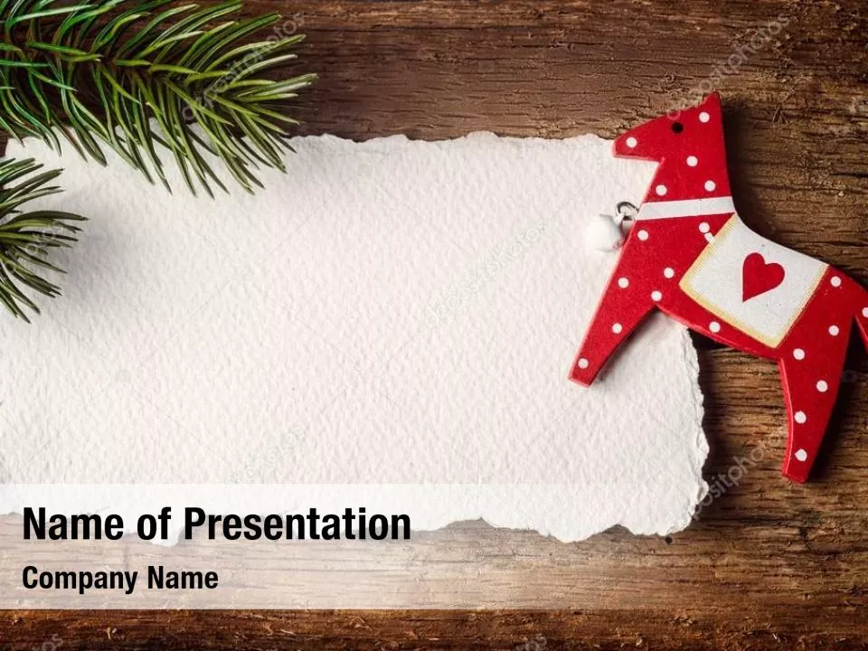 White Christmas Card