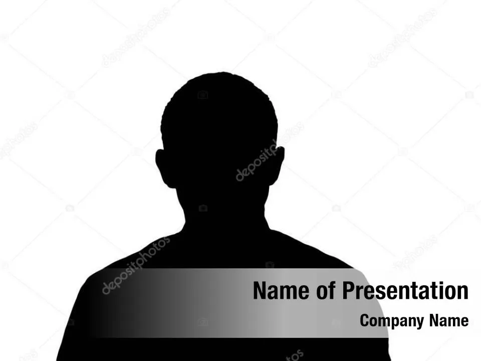 Man Face Profile Silhouette