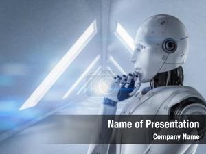 Artificial Man PowerPoint Template