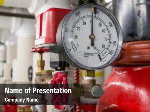 Pressure Gauge PowerPoint Template