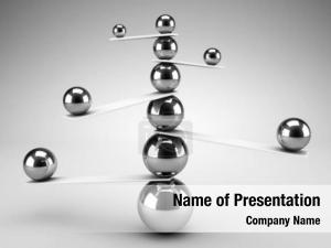 Balanced Balls PowerPoint Template