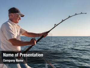 Summer Fishing PowerPoint Template