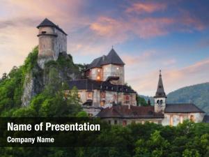 Fantasy Castle PowerPoint Template