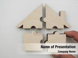 House Puzzle PowerPoint Template