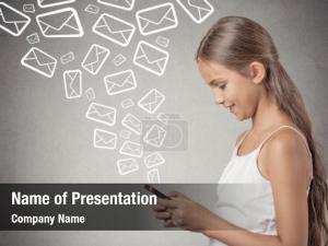 Sending Letter PowerPoint Template