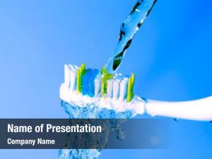 Toothbrush PowerPoint Template