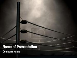 Boxing Ring PowerPoint Template