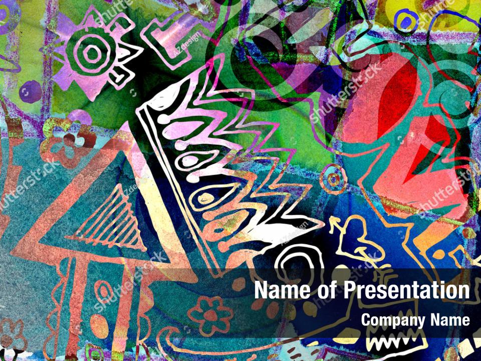 Graffiti Powerpoint Templates Free Download