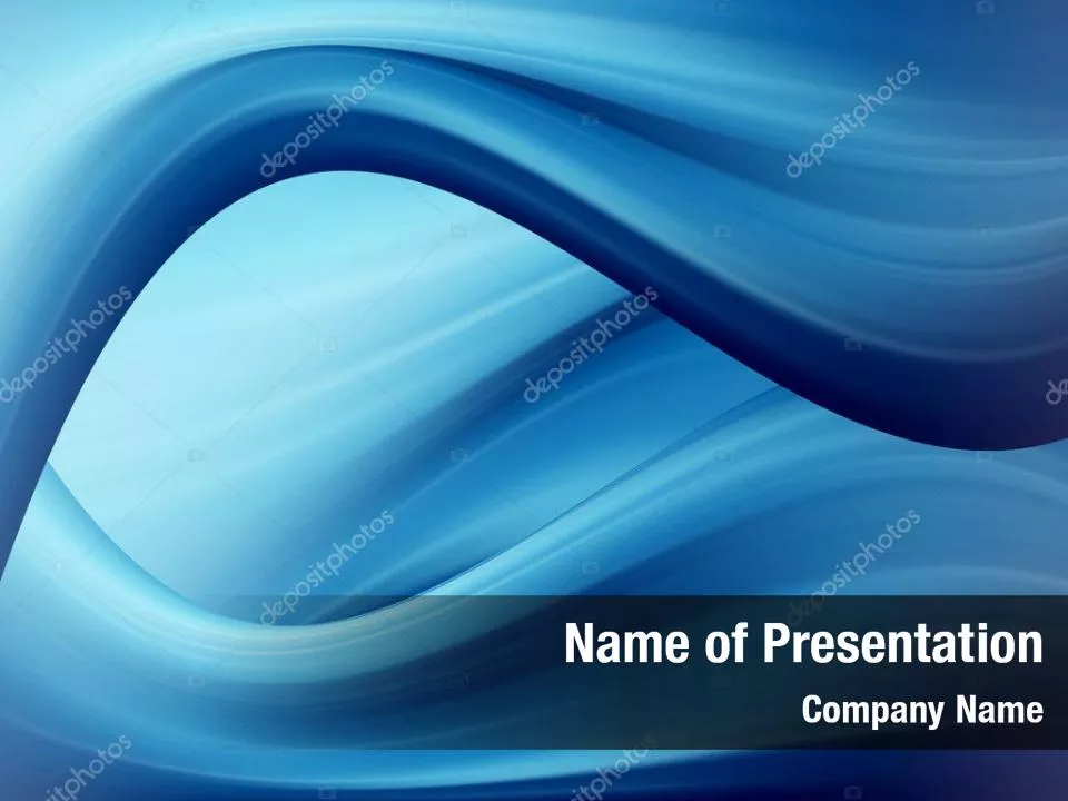 Blue Wave Background