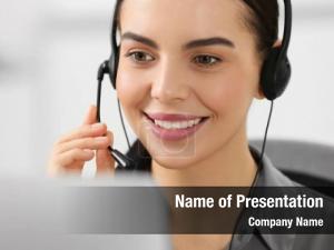 Modern Call Center PowerPoint Template