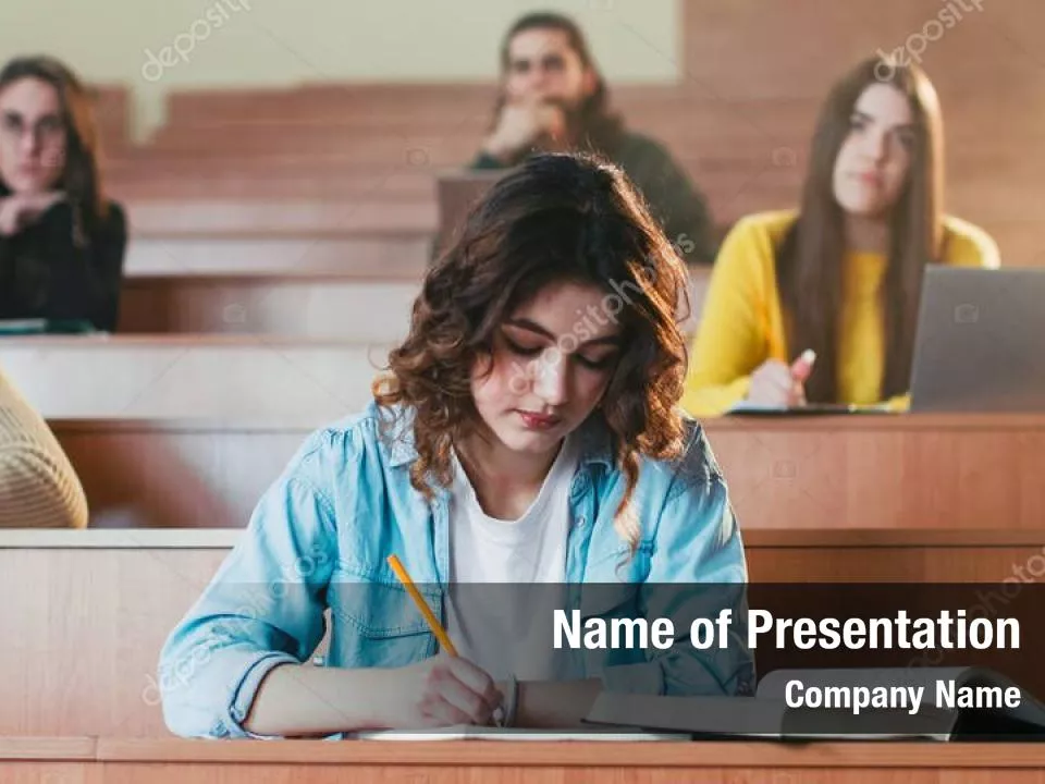 Student in a Lecture