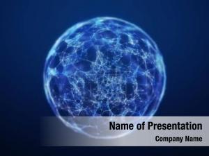 Wire Frame Sphere PowerPoint Template
