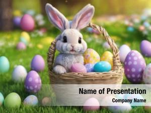 Easter Rabbit PowerPoint Template