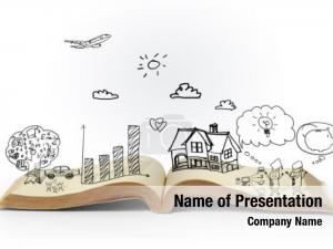 Open Book Study PowerPoint Template