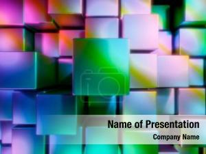 Abstract Colorful Geometric Figures PowerPoint Template