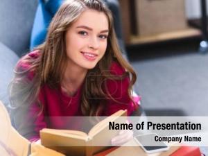Student Reading a Book