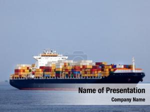 Container Shipping PowerPoint Template