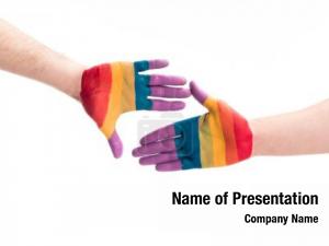 Gay Couple PowerPoint Template