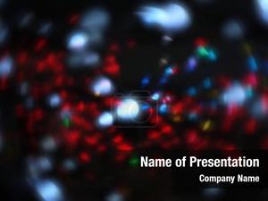 Glowing Threads PowerPoint Template