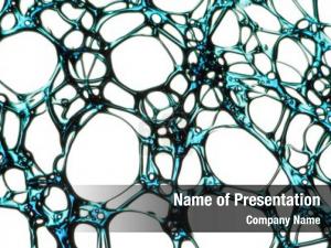 Blue Lattice PowerPoint Template