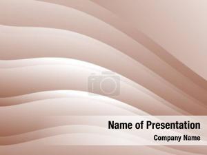 Pastel Colors Wave Background PowerPoint Template