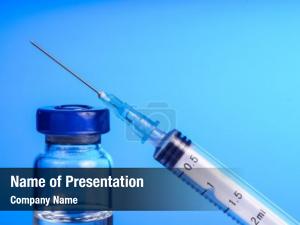 Syringe medicine vials ready vaccine
