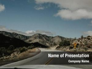 Sharp Turn In A Highway