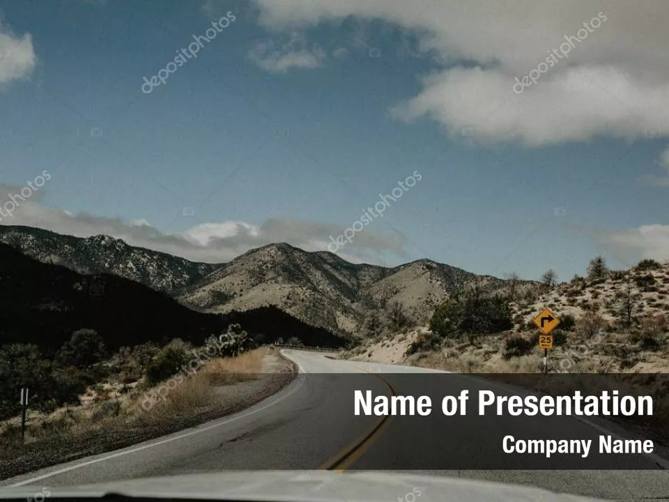 Sharp Turn In A Highway