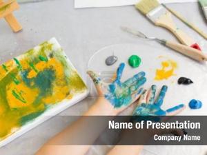 Early Childhood Art PowerPoint Template