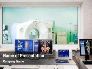 Tomography Equipment PowerPoint Template