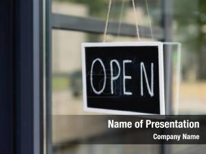 Door is Open PowerPoint Template