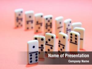 Principle Dominoes PowerPoint Template