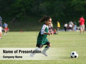 Playing Ball PowerPoint Template