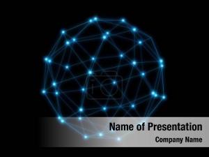 Network Sphere PowerPoint Template