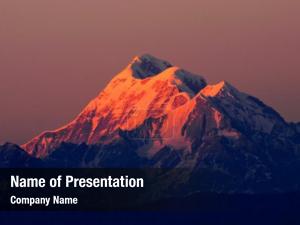 Mountains PowerPoint Template