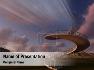 Stairway PowerPoint Template