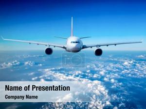Air Plane PowerPoint Template
