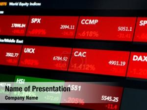 Economic Indexes PowerPoint Template