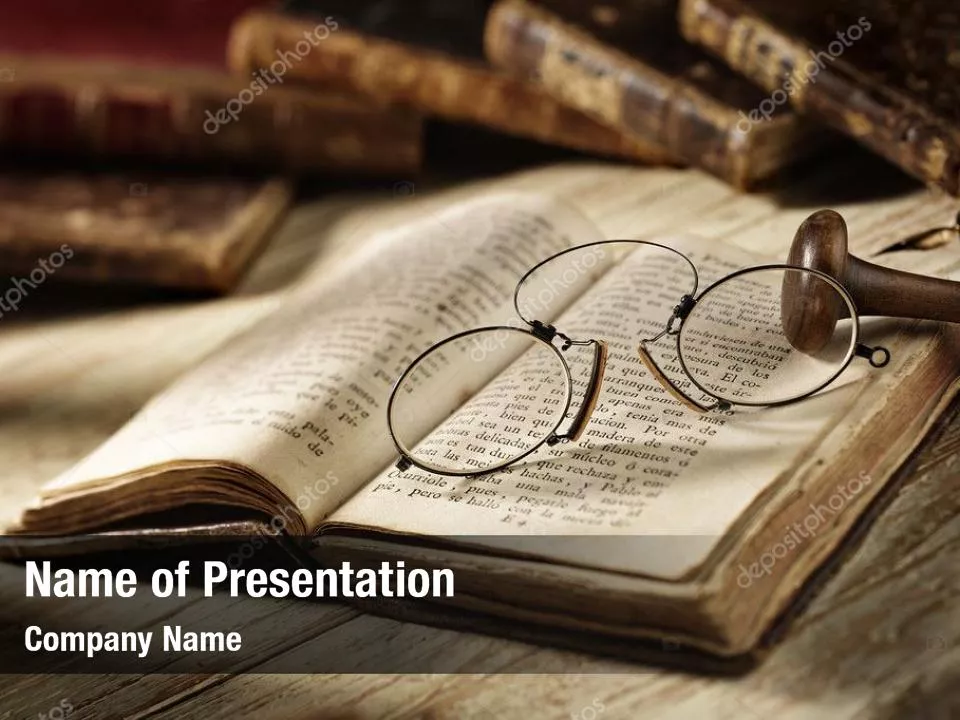 Old Glasses and Books