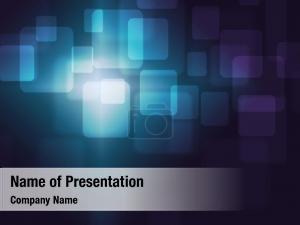 Abstract Transparent Squares PowerPoint Template