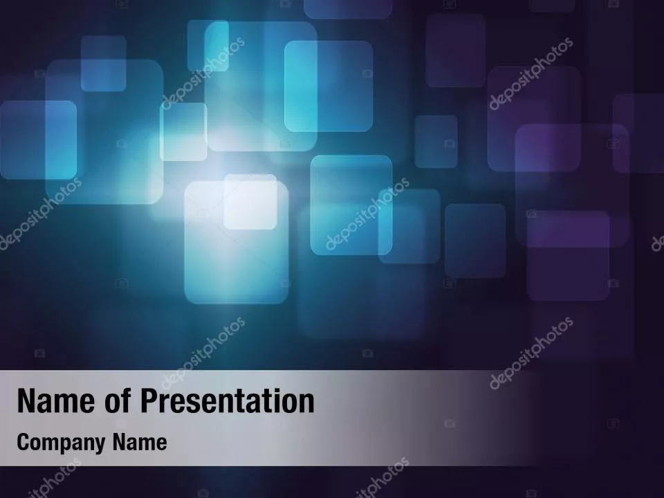 Abstract Transparent Squares