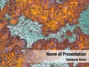 Rust Pattern PowerPoint Template