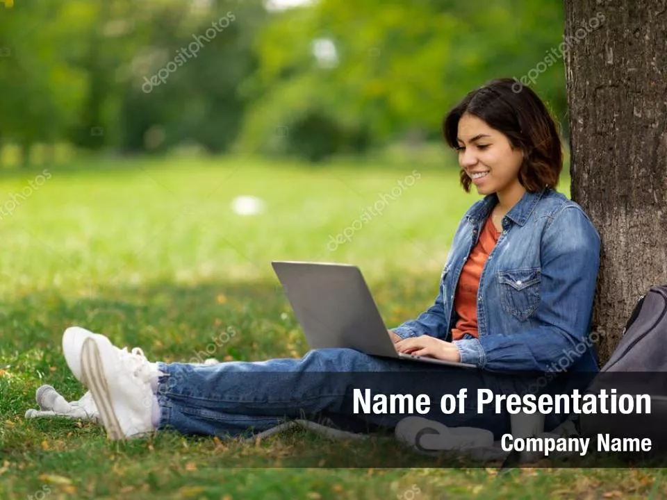 Student With Laptop Free