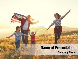 American Family PowerPoint Template