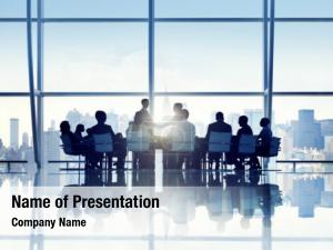 Office Meeting PowerPoint Template