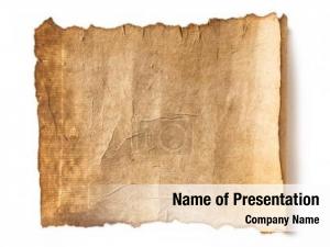 Old Parchment PowerPoint Template