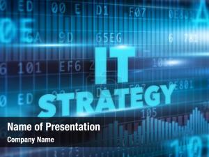 Blue IT Theme PowerPoint Template