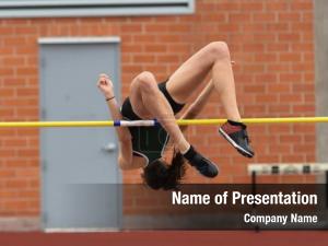 High Jump PowerPoint Template