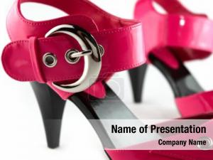 Lady's Shoes PowerPoint Template