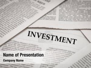 Investment News PowerPoint Template